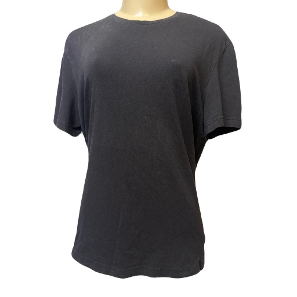 H&M Black Slim Tee L: Essential Classic
